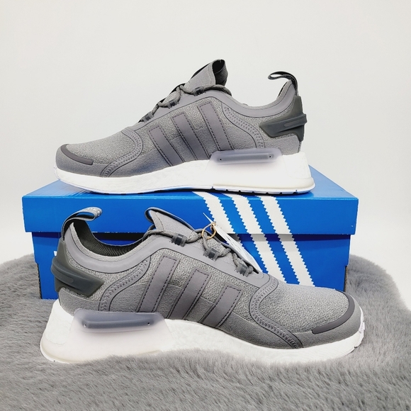 New Adidas Originals NMD_V3 Women's Grey Running Shoes Size 8.5 - Picture 6 of 8